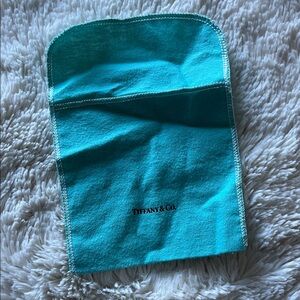 Authentic Tiffany & Co. Turquoise Pouch Dustbag